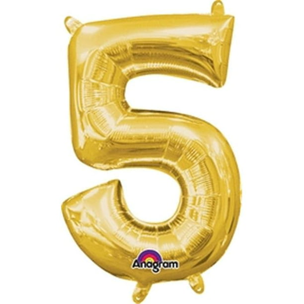 Anagram 22471 Star Citrine Yellow Foil Balloon 19, Anagram 22471 Star Citrine Yellow Foil Balloon 19,